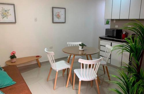 San Miguel Apartamento | Acogedor departamento amoblado en san miguel, primer piso, wifi.