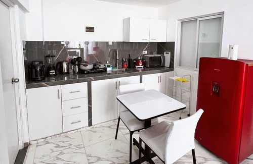 La Punta Apartamento | Departamento La Punta A - Piscina - Zona parrilla