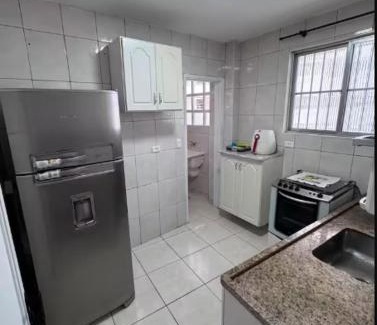 Gonzaga Apartamento | Aconchegante Apto a uma quadra da praia no Gonzaga
