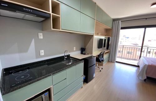 Butanta Apartamento | Aconchegante Studio Butantã completo em frente ao metro