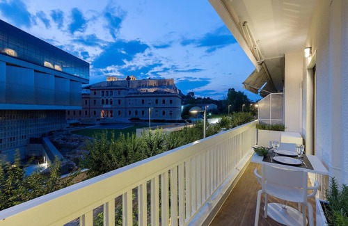 Makrigianni Apartamento | Apartamento Acropolis con vista espectacular (2 Bds y 2Bts), ideal para familias / negocios