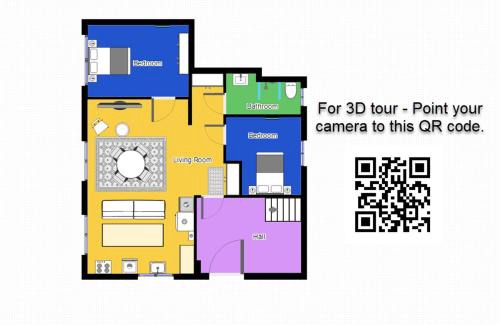 Aalborg Apartamento | aday - 2 bedroom with modern kitchen and free parking