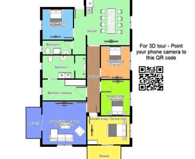 Aalborg Casa | aday - 4 Bedroom - Modern Living Apartment - Aalborg