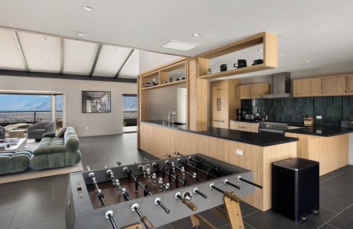 Desert Hot Springs Casa | Addendum Estate - 2 Pools, Panoramic Views & Luxe Privacy for Groups