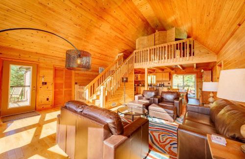 Jay Casa | Adirondack Alpine Cabin with Hot Tub, Near Whiteface, Lake Placid, Game Rm, Fenced Yard, Views