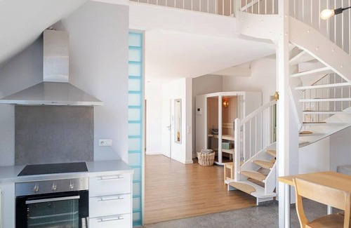 Warnemuende Apartamento | Admiralskoje, lujoso apartamento dúplex céntrico y cerca de la playa en Warnemünde