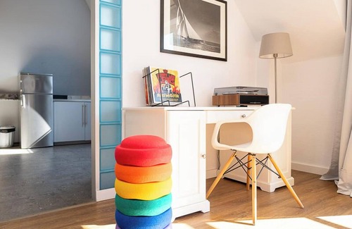 Warnemuende Apartamento | Admiralskoje, lujoso apartamento dúplex céntrico y cerca de la playa en Warnemünde