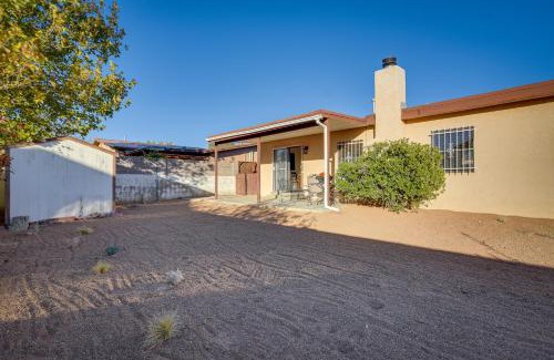 Northeast Heights Casa | Adobe Home in Albuquerque with Covered Patio