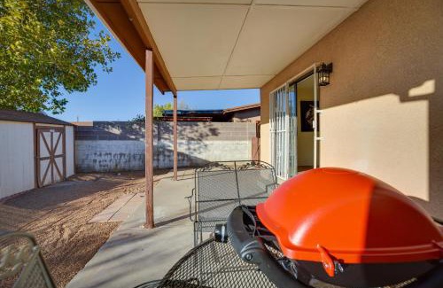 Northeast Heights Casa | Adobe Home in Albuquerque with Covered Patio