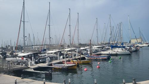 La Jetee Apartamento | Adorable petit appartement avec magnifique vue sur le port de Canet