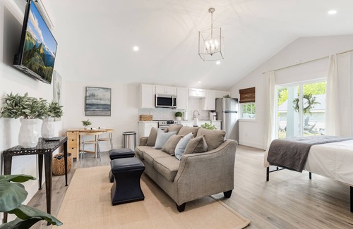 Fountain Inn Cabaña | Adorable Upscale cottage in Downtown Fountain Inn.