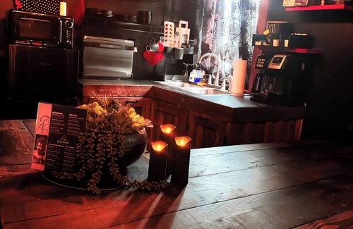 Bay Minette Cabaña | Adult themed cottage on a clothing optional micro farm