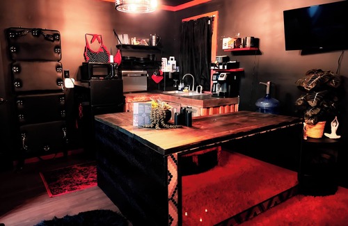 Bay Minette Cabaña | Adult themed cottage on a clothing optional micro farm