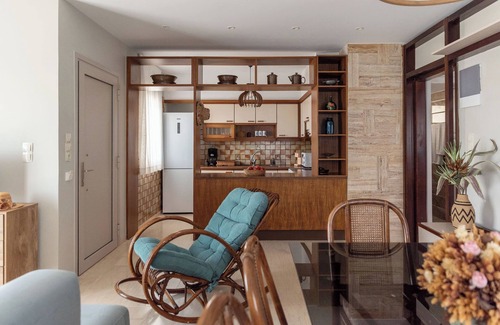 Vathianos Kampos Apartamento | Aelia Seafront 2 Bdr Villa by Hospi
