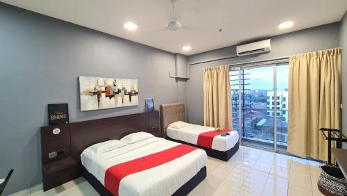 Tanjung Aru Apartamento | Aeropod KK Studio Unit 09 Near Airport And City Free Parking