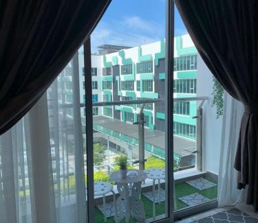 Tanjung Aru Apartamento | Aeropod Sovo ,Wifi ,5 minit from Airport