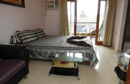 Sainagar Apartamento | AF-6 Candolim with shared pool