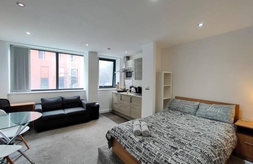 Manchester City Centre Apartamento | Afordable Budget Accommodation Studio with NO WIFI