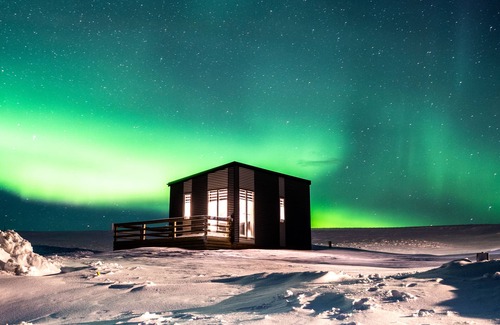 Rangarþing ytra Cabaña | Cabañas por la tarde cerca de Hella, Hekla y Landmannalaugar (Nr. 1)