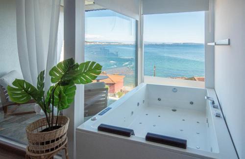 Boiro Apartamento | AG Apartamentos A Fiestra Playa de Boiro