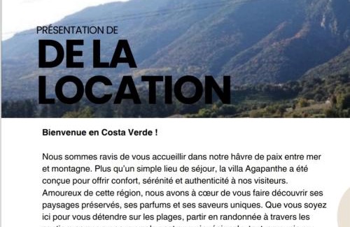 San-Nicolao Apartamento | Agapanthe location
