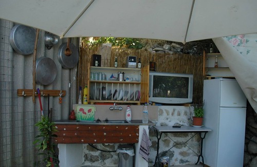 Tsourouniana Cabaña | Aggeliki's traditional cottage in Topolia