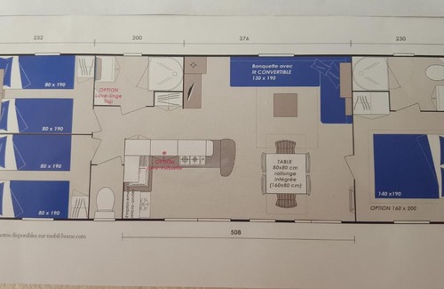 Saint-Brevin-les-Pins Otro | Agréable Mobilhome 6 - 8 places