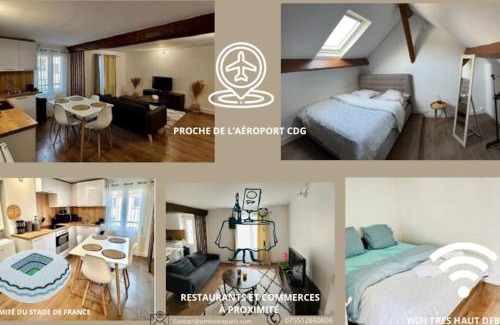 Saint-Brice-sous-Foret Apartamento | Agréable T3 proche de Paris