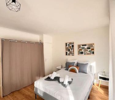 Rosny-sous-Bois Apartamento | Agreable Paris Disney Centre ville Metro RER