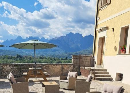 Belluno Casa | Agriturismo Villa di Modolo - Cortile della Latteria