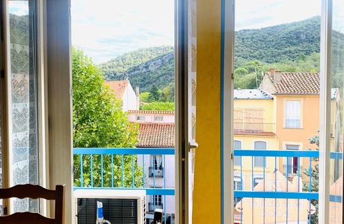 Amelie-les-Bains-Palalda Apartamento | Estudio con aire acondicionado en Amélie-les-Bains, 2 personas, parking, cerca de baños termales