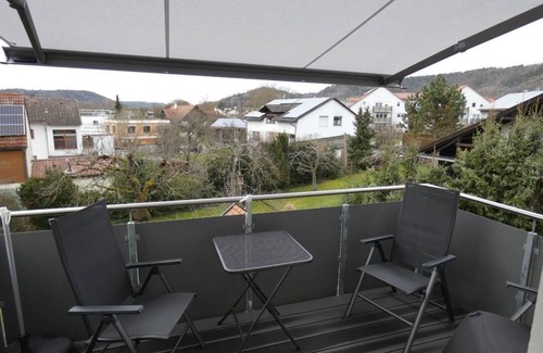 Dietfurt Apartamento | Air conditioning in the bedroom