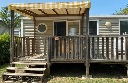 Chateauneuf-de-Galaure Casa | Mobilhome climatizado de 3 habitaciones - 4 estrellas