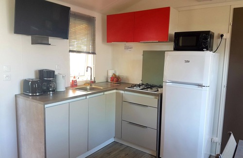 Talmont-Saint-Hilaire Casa | Casa móvil con aire acondicionado 4/6 pers en el camping Loyada ****