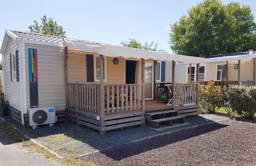 Talmont-Saint-Hilaire Casa | Casa móvil con aire acondicionado 4/6 pers en el camping Loyada ****