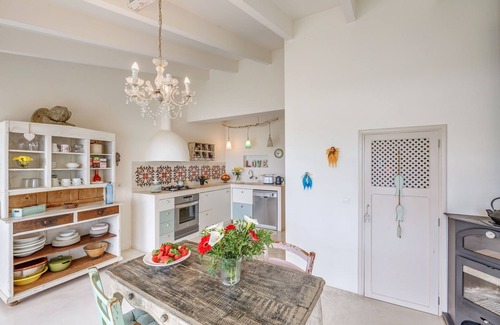 Colonia de Sant Pere Casa | Casa con aire acondicionado, terraza, jardín, fantásticas vistas y Wi-Fi