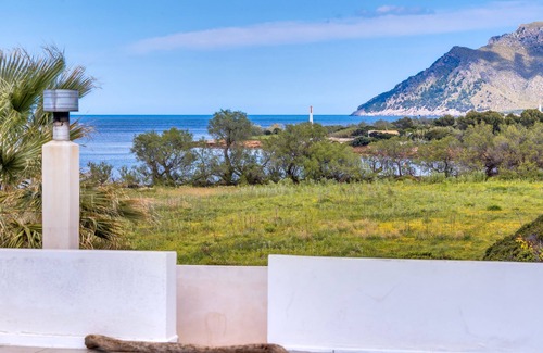 Colonia de Sant Pere Casa | Casa con aire acondicionado, terraza, jardín, fantásticas vistas y Wi-Fi