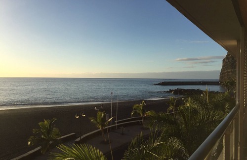 Puerto de Tazacorte Apartamento | Apartamento en la playa puesta de sol