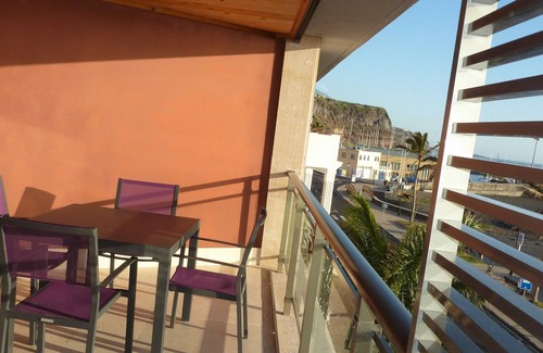 Puerto de Tazacorte Apartamento | Apartamento en la playa puesta de sol