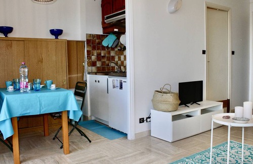 Bastide Giraud Apartamento | Estudio con aire acondicionado, piscina y aparcamiento, cerca de la playa