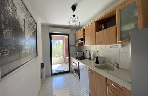 Montpellier-Centre Apartamento | Air-conditioned apartment with terrace Albert 1er