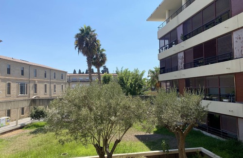 Montpellier-Centre Apartamento | Air-conditioned apartment with terrace Albert 1er