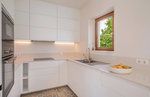 Cala Llombards Casa | Casa con aire acondicionado cerca de la playa con bonito diseño, piscina, terraza, jardín y Wi-Fi