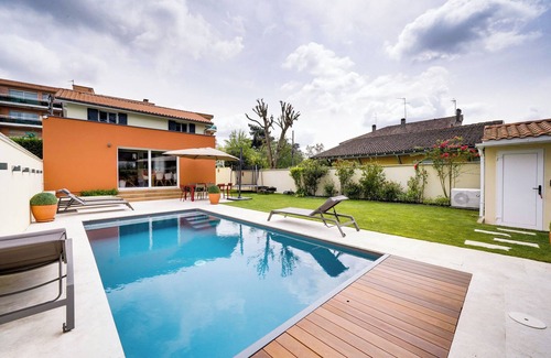 Cauderan Casa | Air-conditioned family home with swimming pool - Bordeaux Caudéran, 10 min from the center