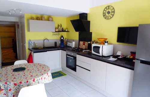 Argeles-sur-Mer Villa | Pabellón renovado climatizado con terraza amplia, cerca de la playa y comercio