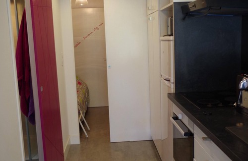La Petite Motte Apartamento | Estudio con aire acondicionado + cabina, 5 personas con jardín. A 10 minutos del mar a pie.