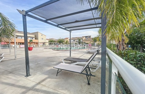 Latour-Bas-Elne Casa | Casa T3 con aire acondicionado y piscina a 4km de la playa