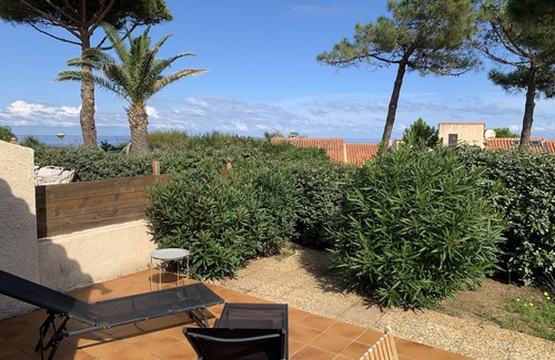 Marine de Saint Ambroggio Casa | Mini villa con aire acondicionado - Vista al mar - Mar a 50 m - Jardín y 2 terrazas 300 m2