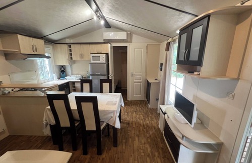 Lunel Casa | Air-conditioned mobile home with terrace - between sea and Camargue