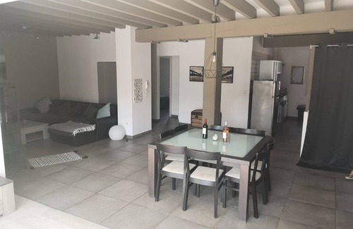 Maraussan Casa | Air-conditioned townhouse, Spa and large terrace 5 minutes from the town center.